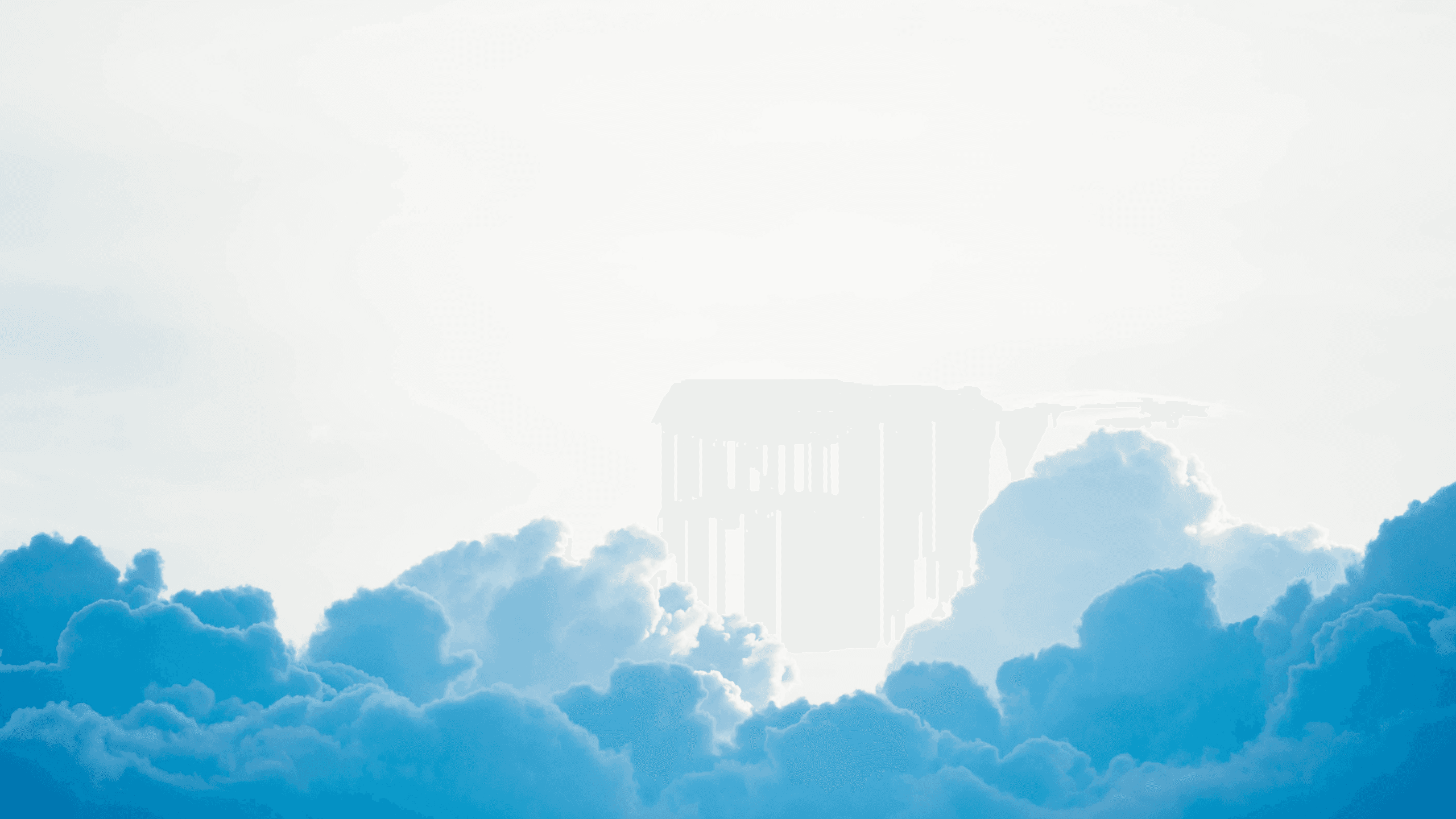 Blue sky with clouds